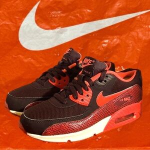 Air Max 90 “Red Snake Skin” by Nike | Burgundy Red Punch 325213-610 l LNC